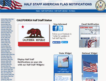 Tablet Screenshot of ca.halfstaff.org