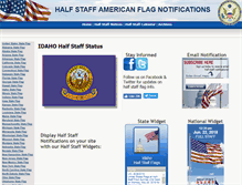 Tablet Screenshot of id.halfstaff.org