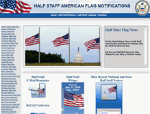 Tablet Screenshot of halfstaff.org